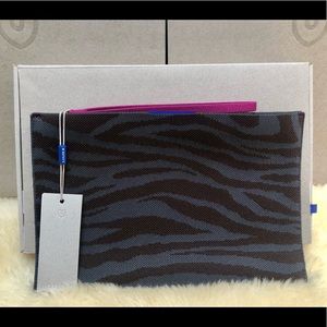Rothy’s Grey Zebra Store Exclusive Essential Pouch